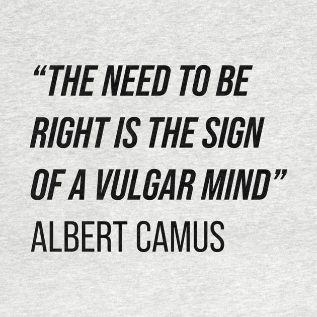 Albert Camus Quote by n23tees